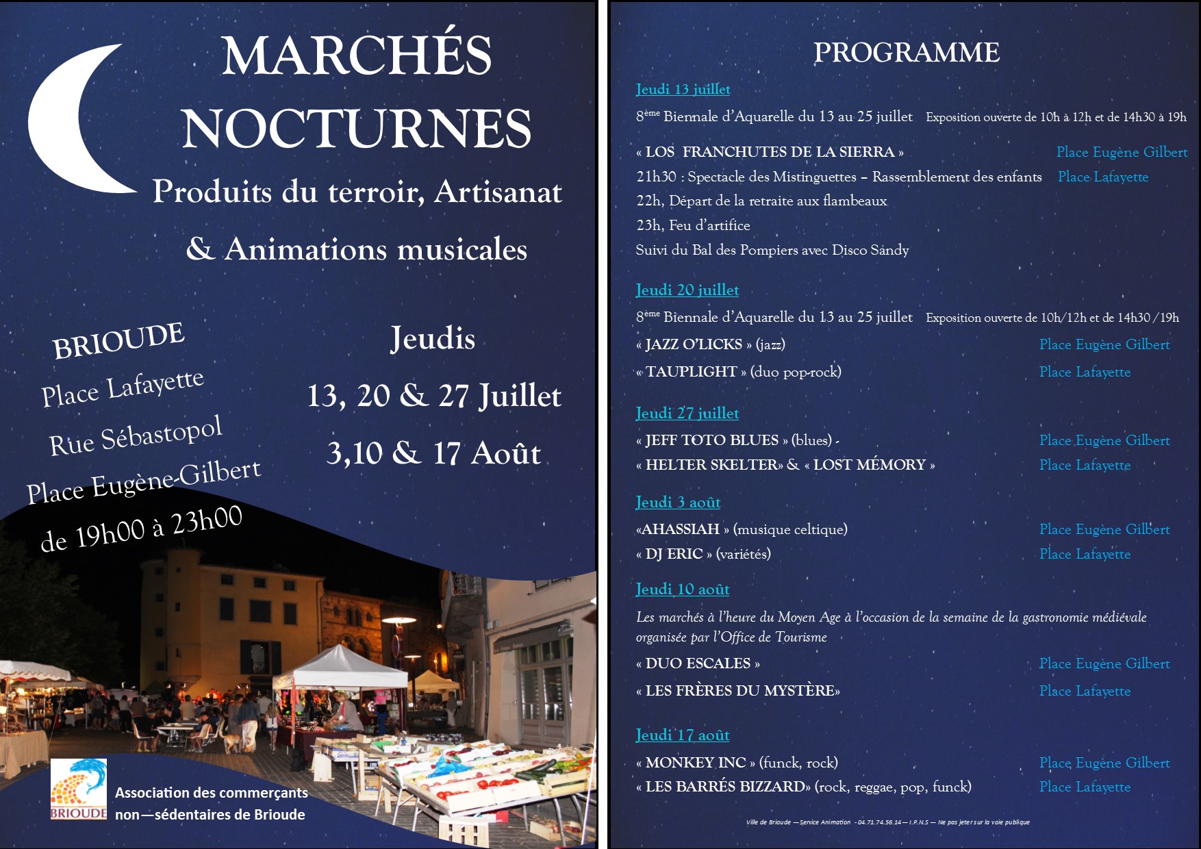 MARCHÉ NOCTURNE
