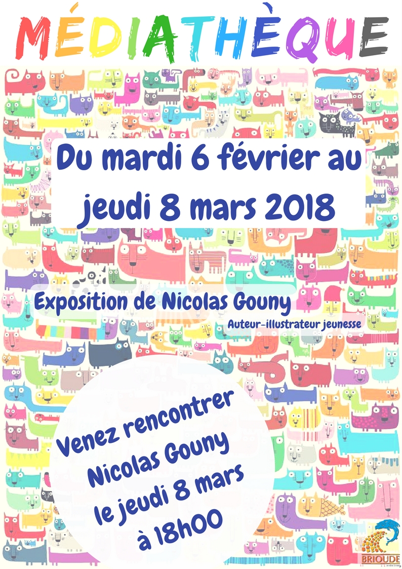 Exposition des illustrations de Nicolas Gouny