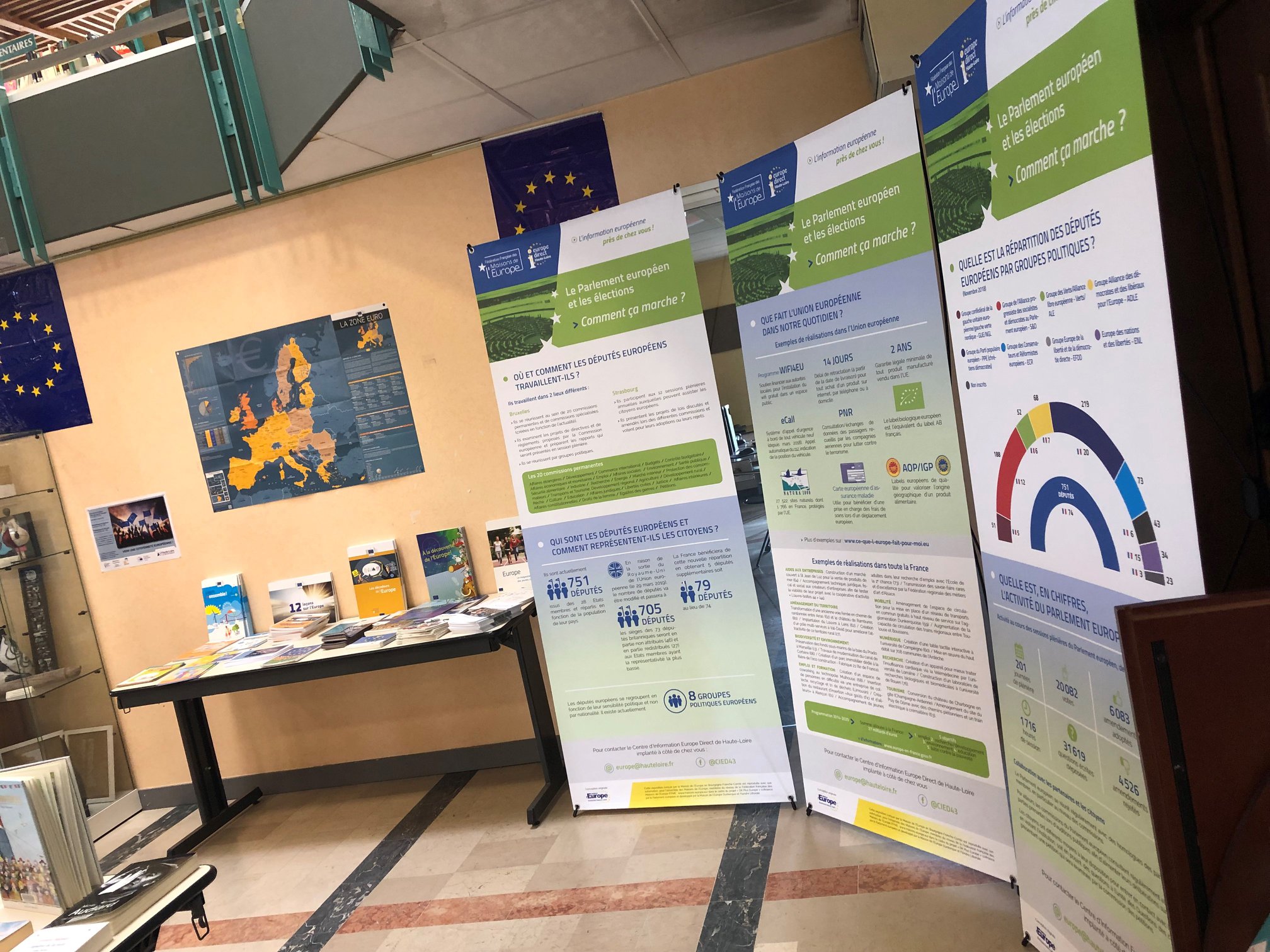 EXPOSITION "DANS LES PAS DE L'EUROPE"