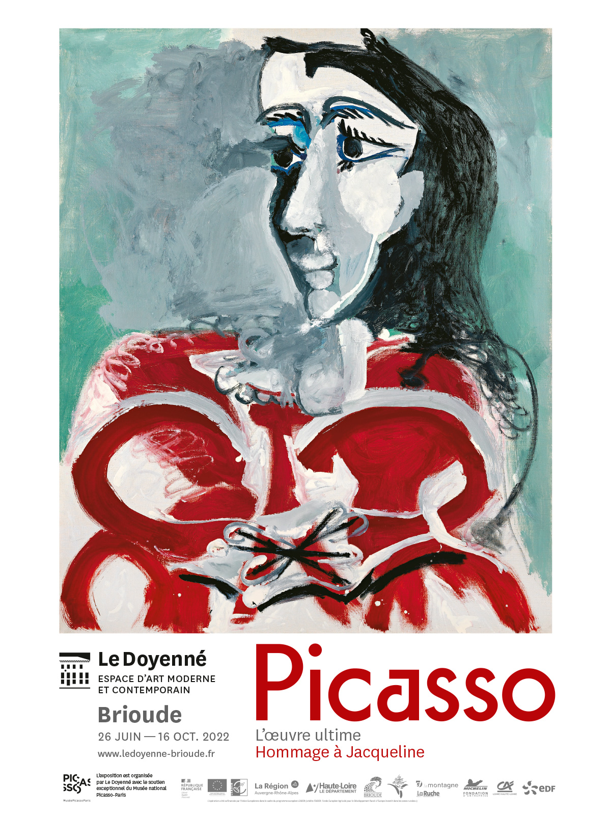 PICASSO OEUVRE ULTIME : HOMMAGE A JACQUELINE - 2022