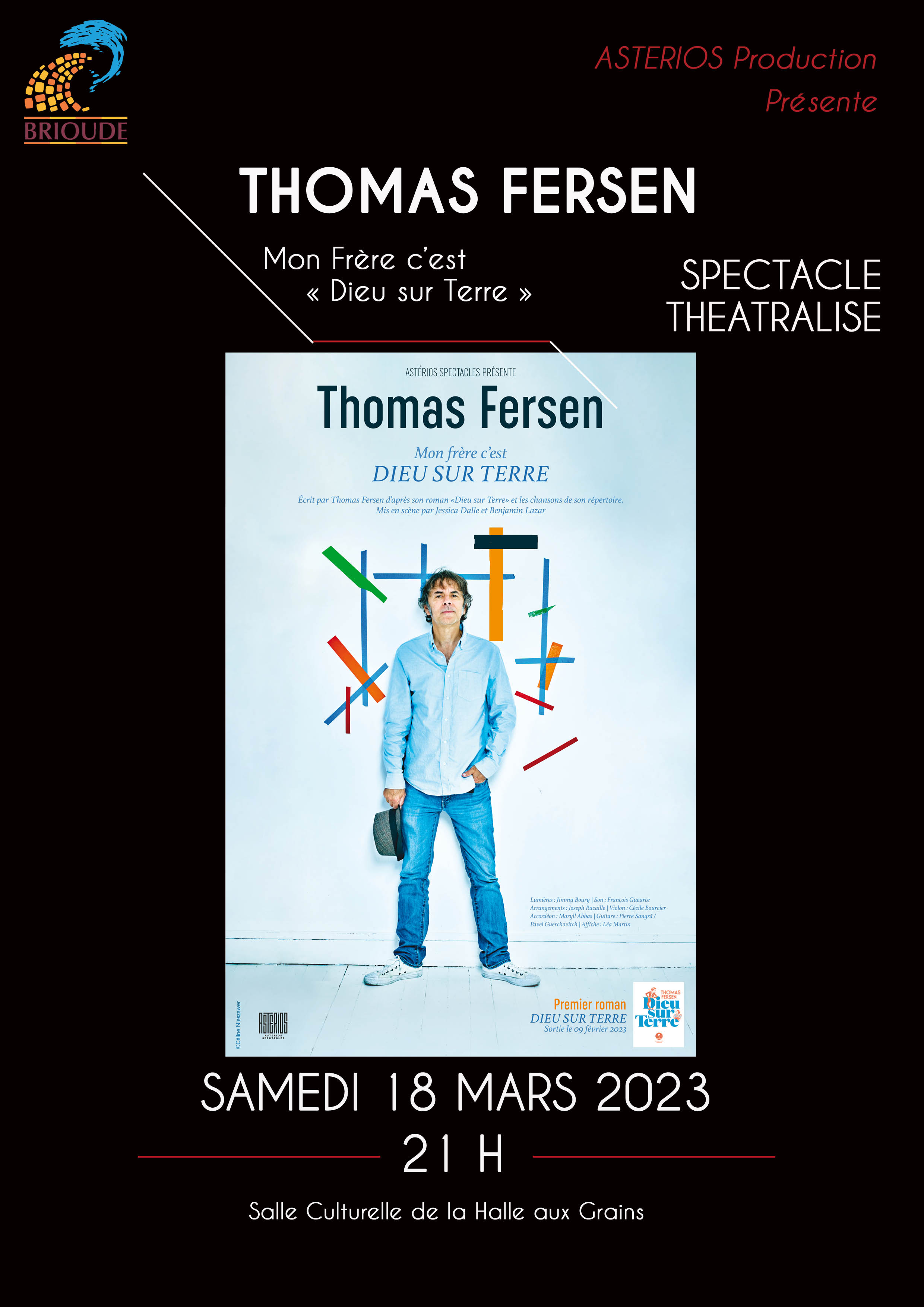 Thomas Fersen sur scène à Brioude