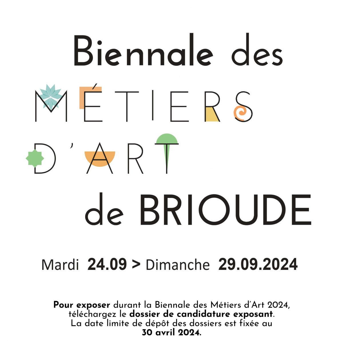 Biennale des métiers d'art de Brioude