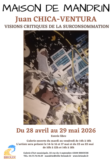 Juan CHICA-VENTURA &agrave; la Maison de Mandrin