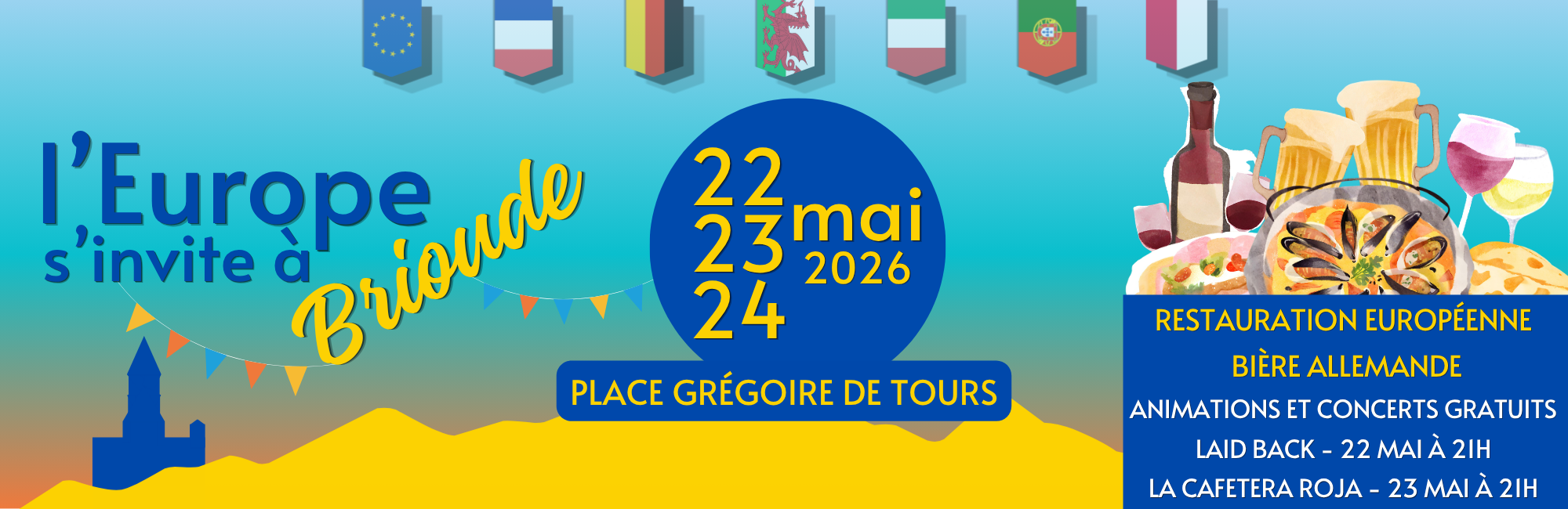 L'Europe s'invite &agrave; Brioude