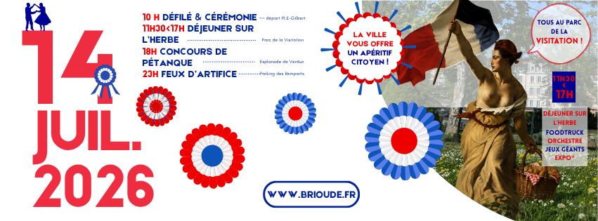14 Juillet : tous au parc de la Visitation !