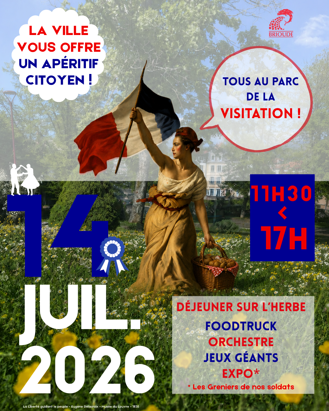 14 Juillet : tous au parc de la Visitation !