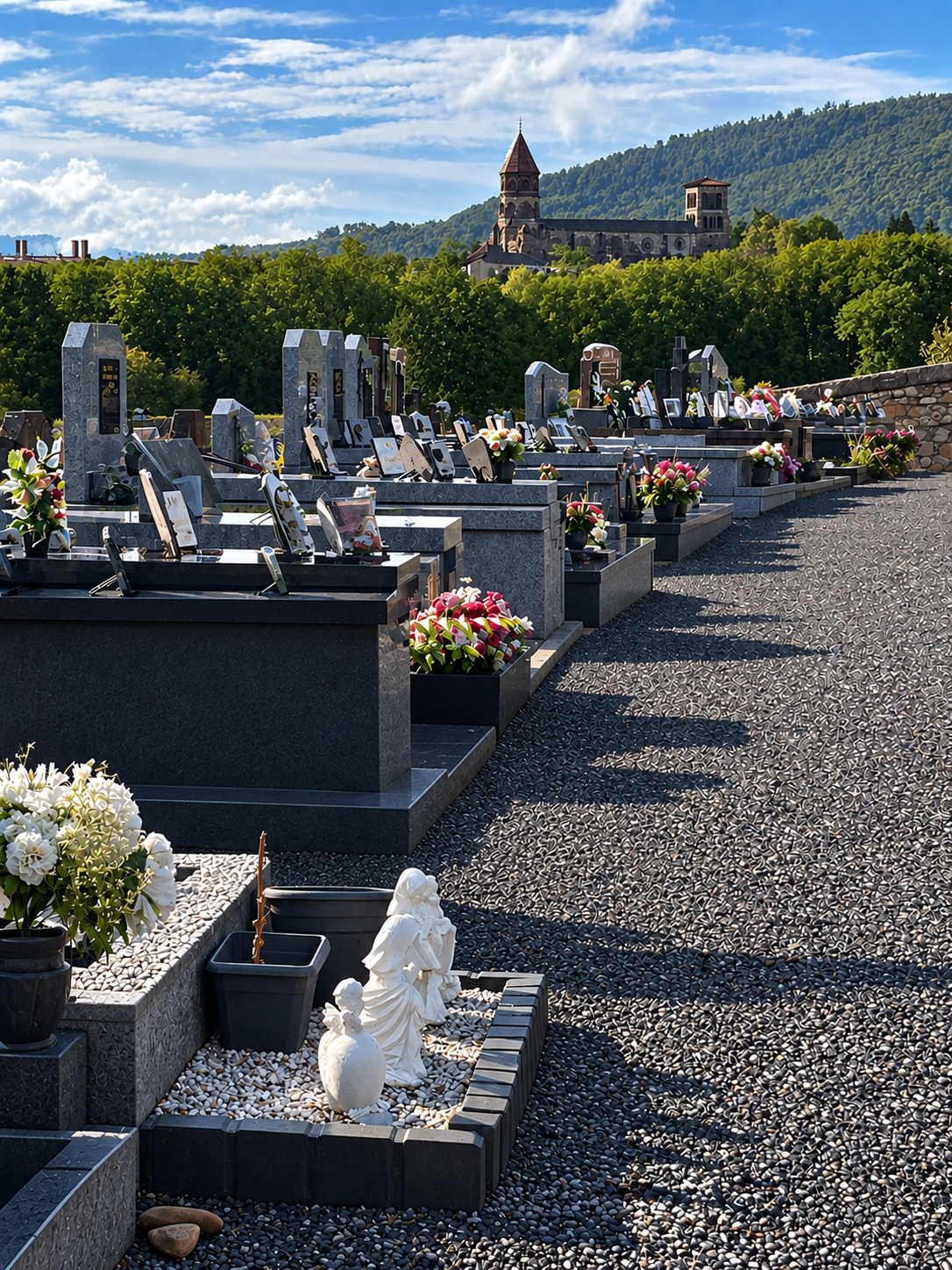 Dix nouvelles cavurnes disponibles au cimeti&egrave;re 