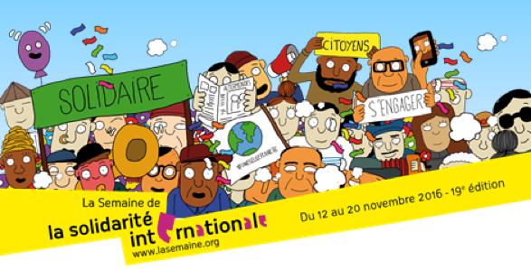 LA SEMAINE DE SOLIDARITÉ INTERNATIONALE