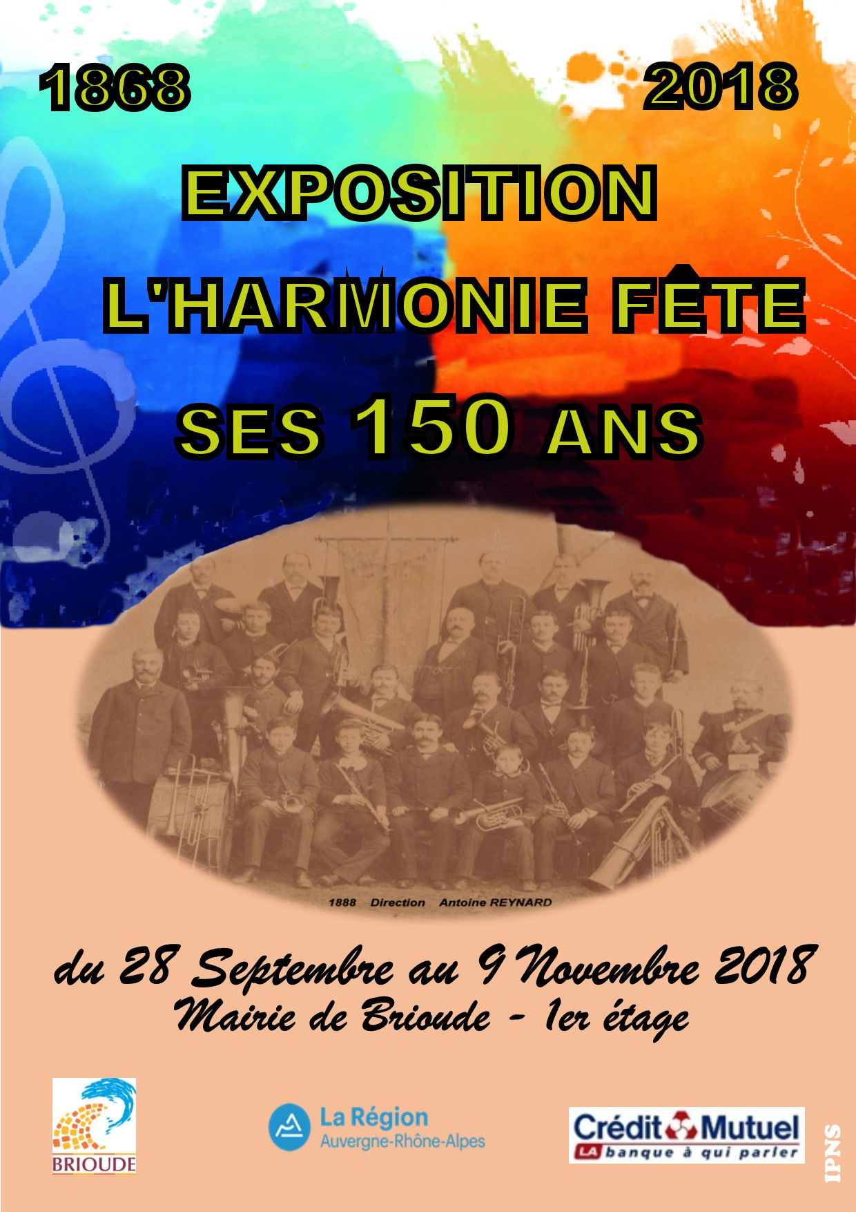 EXPOSITION  : L'HARMONIE FÊTE SES 150 ANS