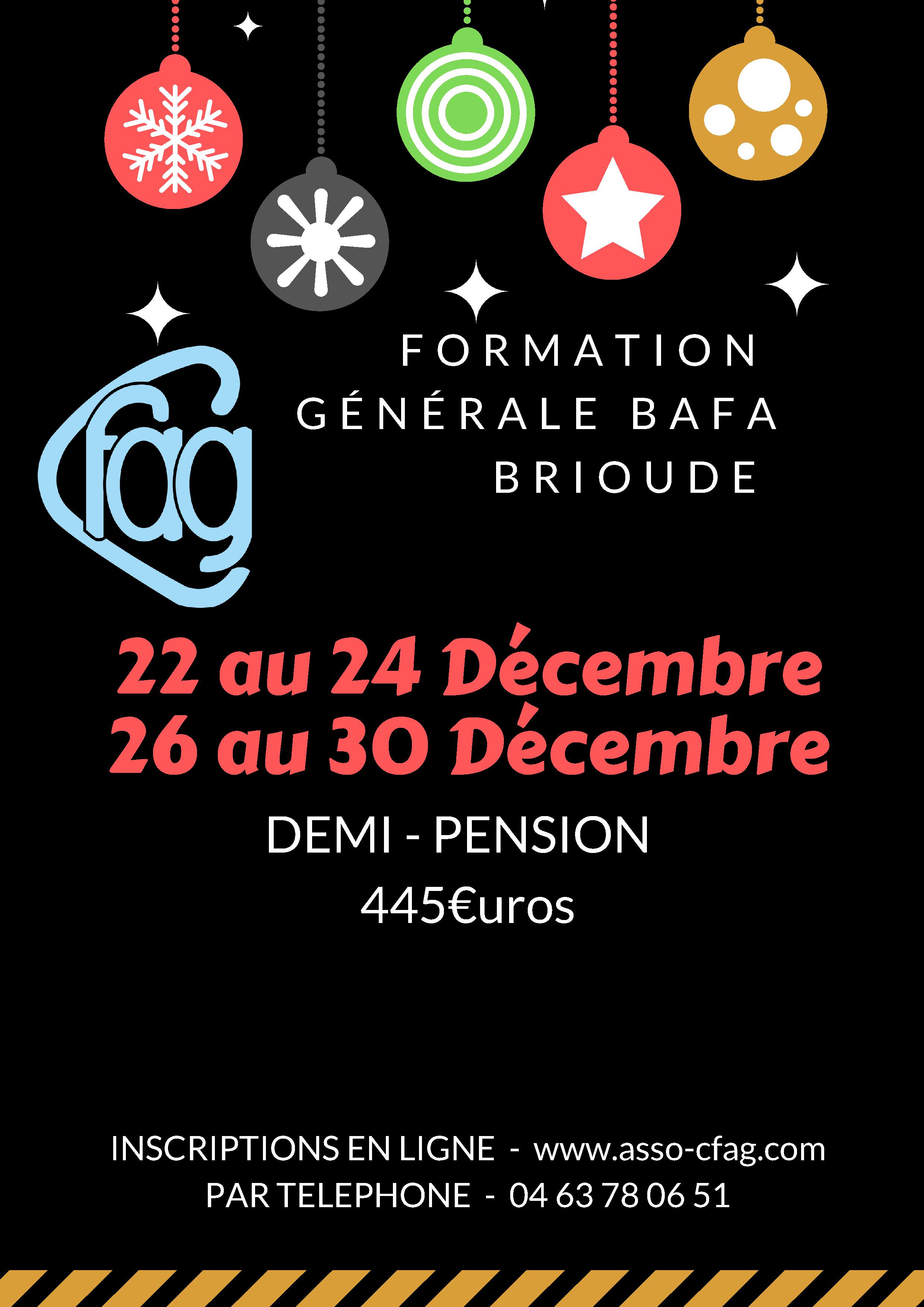 FORMATION GÉNÉRALE BAFA