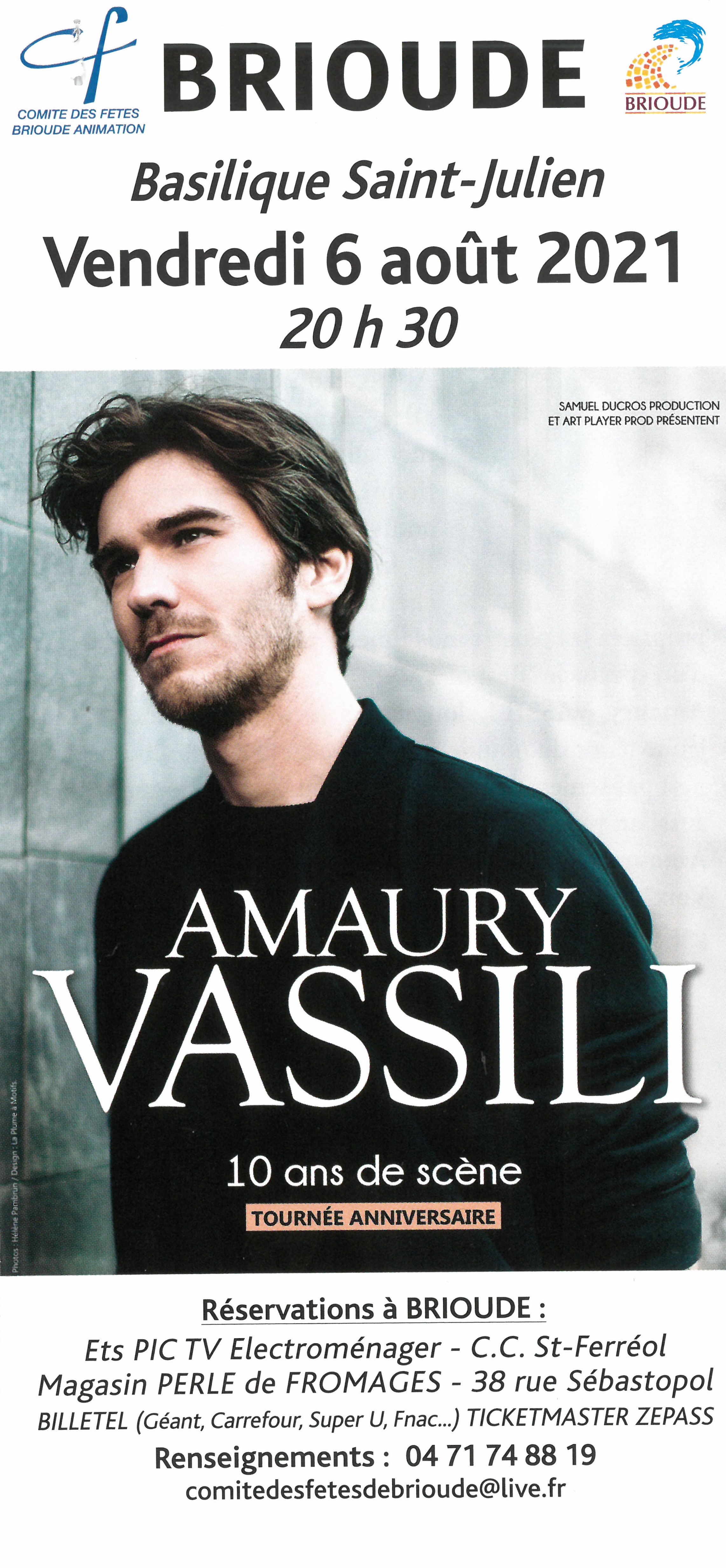 CONCERT AMAURY VASSILI